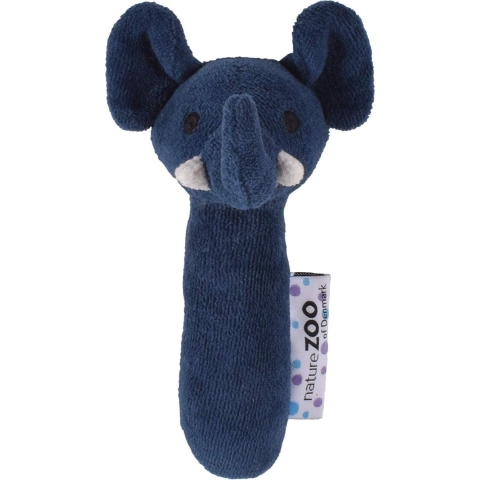 NatureZoo Rammelaar - Olifant - Donkerblauw - NatureZoo - OneSize - Rammelaar