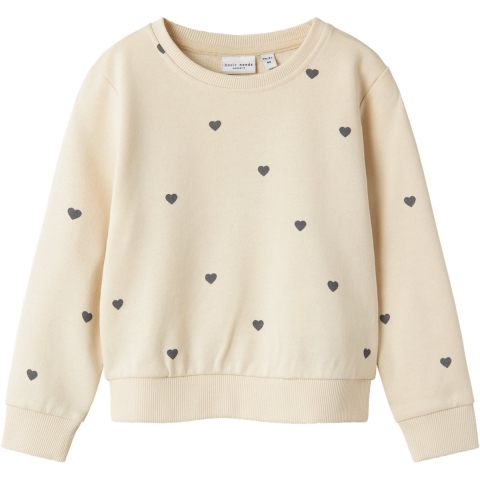 Name It Sweatshirt - NmfValba - Summer Zand - Name It - 6 jaar (116) - Sweatshirt