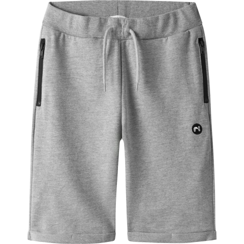 Name It Sweatshorts - Noos - NkmVimo - Grey Melange - Name It - 9 jaar (134) - Shorts