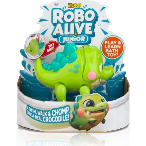Robo Alive Badspeelgoed - Junior - Krokodil - Robo Alive - OneSize - Badspeelgoed