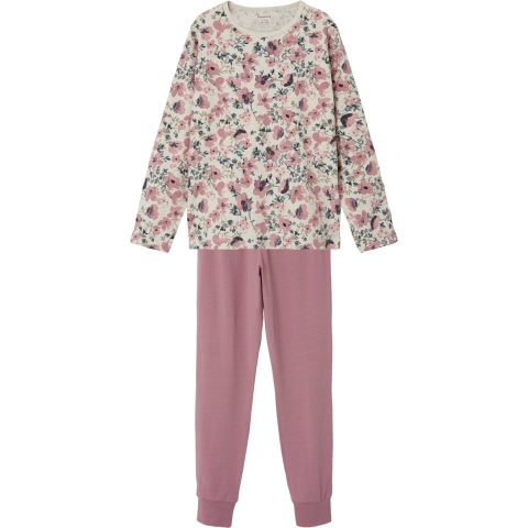 Name It Pyjama set - Noos - NkfNightset - Nostalgie Rose - Name It - 1½-2 jaar (86-92) - Pyjama - Tweedelig