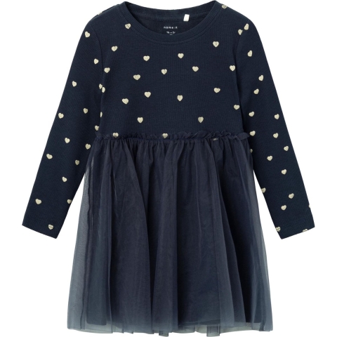 Name It Jurk - Noos - NmfNadja - Dark Sapphire - Name It - 1½ jaar (86) - Jurk