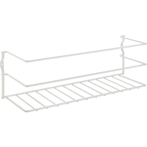 Metaltex Quick Box Space Saver Deur- en Wandrekje 34x11x11 cm Wit