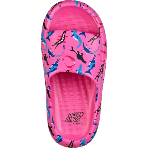 BECO Badslippers - Ocean Dinos - Roze - BECO - 24/25 - Badslippers