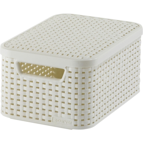Curver Style Opbergmand met Deksel 6L Wit