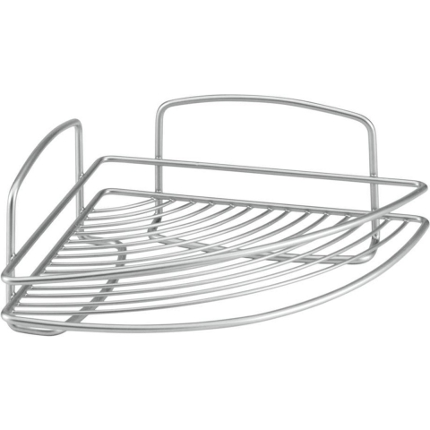 Metaltex Onda Badkamerrek 22x22x11 cm Zilver