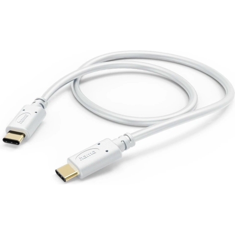 Hama Oplaadkabel USB-C - USB-C 1,5 M Wit