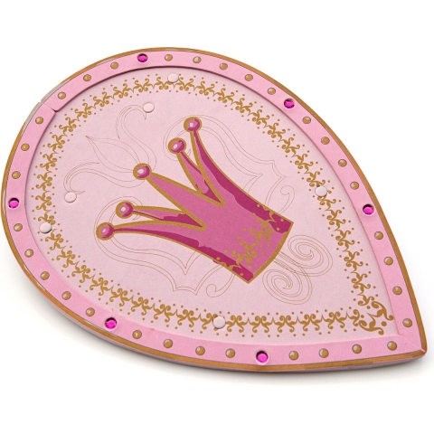 Liontouch Kostuum - Koningin schild - Roze - Liontouch - OneSize - Kostuum