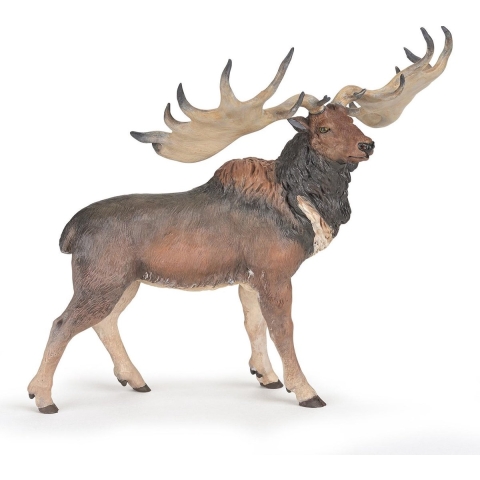 Papo Megaloceros Hert - H: 13,5 cm - Papo - OneSize - Speelgoedfiguur