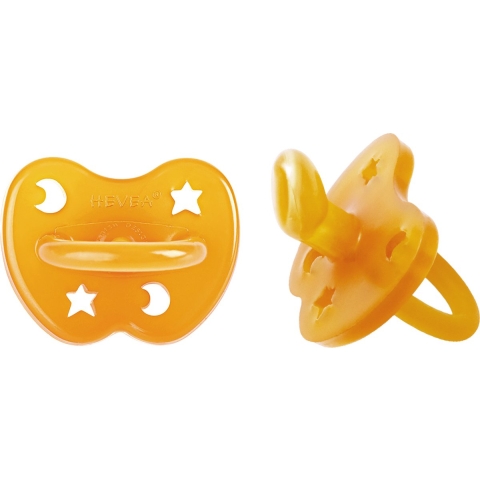 Hevea Speen - 3-36 mnd. - 2-pack - Natuurlijk Rubber - Hevea - 3-36 mnd - Speen