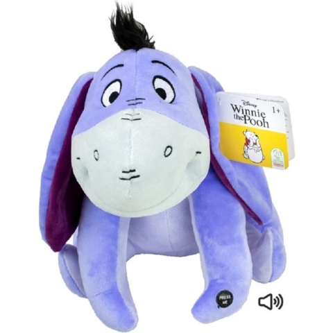 Disney Classics Knuffel m. Geluid - Ezel - 28 cm - Disney - OneSize - Knuffel