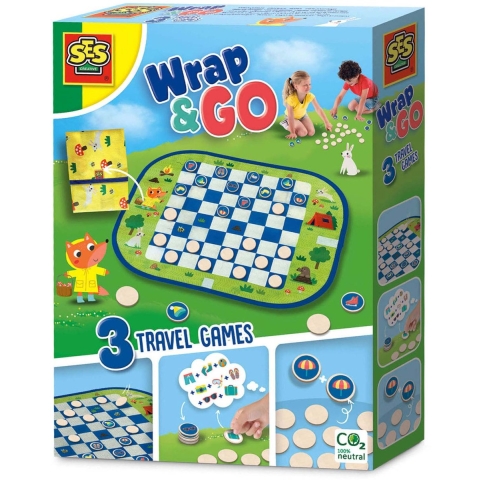 SES Creative Spel - Dammen en geheugenspellen in Reistas - SES Creative - OneSize - Spel