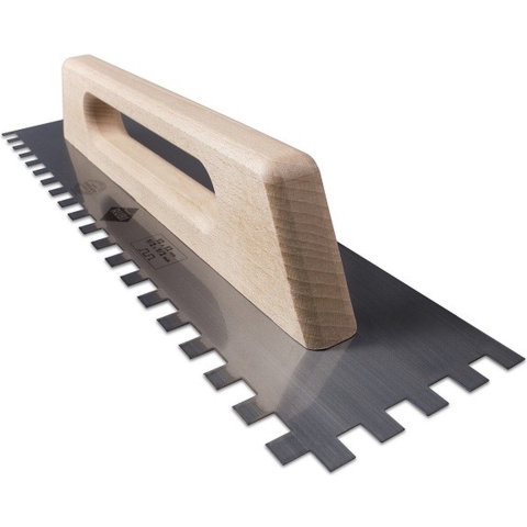 Rubi Lijmspaan Staal | Dichte Rubiflex Greep | 48 cm 20x20 mm - 75962