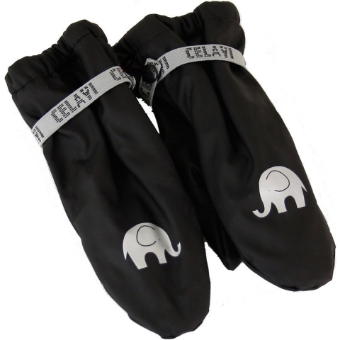 CeLaVi Wanten m. Fleece - PU - Zwart - CeLaVi - 0-2 jaar (50-92) - Wanten