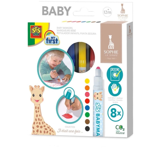 SES Creative x Sophie la Girafe - Babymarkers - SES Creative - OneSize - Marker