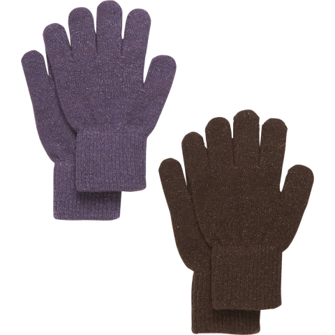 CeLaVi Handschoenen - Wol/Polyester - 2-pack - Maanlandschap m.  - CeLaVi - 1-2 jaar (80-92) - Wanten