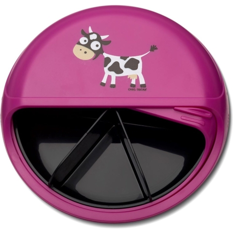 Carl Oscar Snackbox - 15 cm - Purple Koe - Carl Oscar - OneSize - Brooddoos
