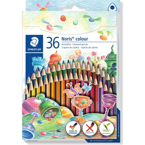 Staedtler Kleurpotloden - Noris-kleur - 36 stk - Staedtler - OneSize - Tekenset