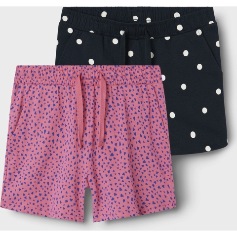 Name It Shorts - Noos - NkfVigga - 2-pack - Camilla Rose - Name It - 6 jaar (116) - Shorts