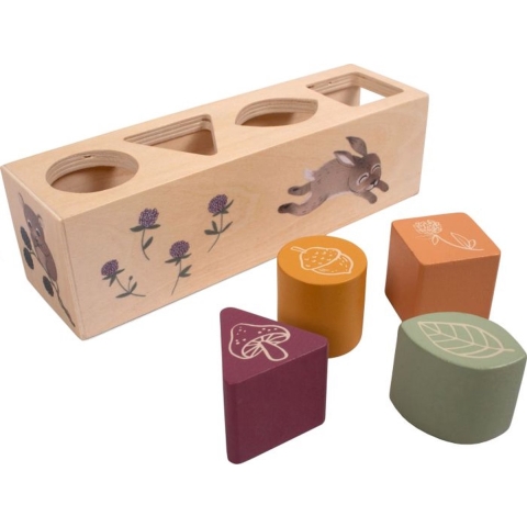 Filibabba Vormensorteerbox - Hout - Filibabba - OneSize - Activiteitenspeelgoed