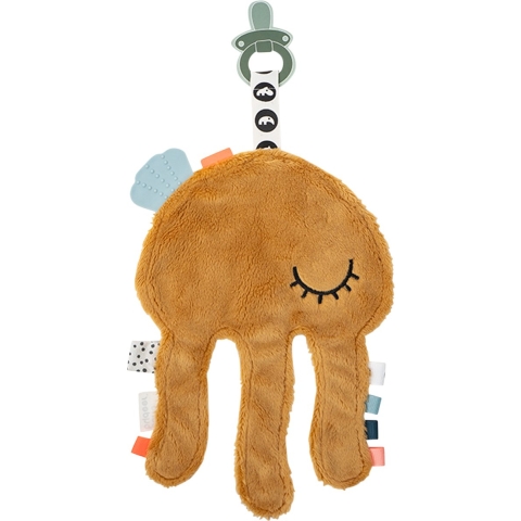 Done by Deer Knuffeldoekjes - Cozy Friend - Jelly - Mustard - Done by Deer - OneSize - Knuffeldoekjes