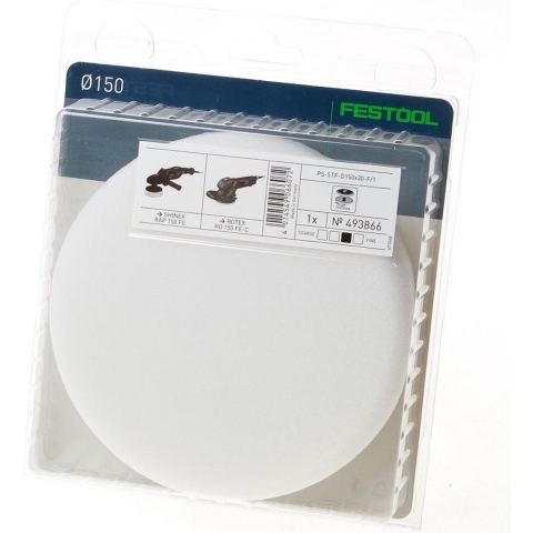 Festool PS STF D150X30 WH/1 Polijstspons - 30 X 150mm