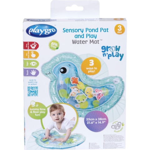Playgro Waterspeelkleed - Andedammen - Playgro - OneSize - Activiteitenspeelgoed