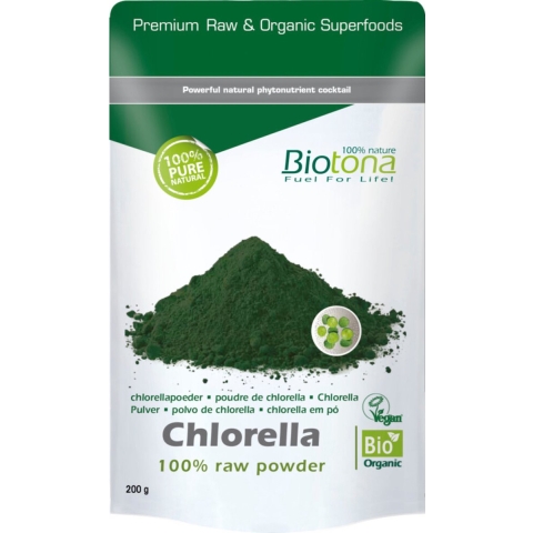 Biotona Chlorella Raw Poeder