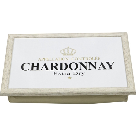 Schootkussen Chardonnay wit 43x33x9cm