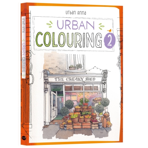 Urban Anna - Urban coloring 2