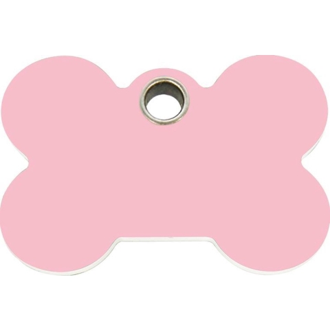 Bone IV plastic dierenpenning small/klein 2,55 cm x 1,72 cm - Reddingo