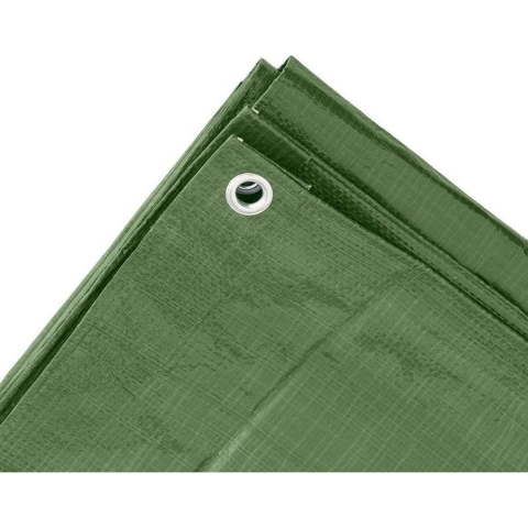 Benson Afdekzeil - 4 x 5 meter - groen - dekzeil - polypropyleen -