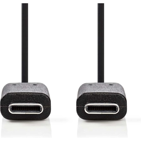 Nedis CCGB64700BK10 Usb 3.1-kabel (gen1) Type-c Male - Type-c Male 1,0 M Zwart
