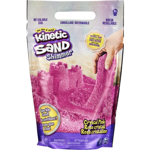 Kinetic Sand Glitter 907 g Roze