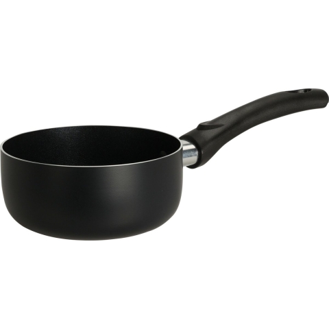 Excellent Houseware Steelpannen 18+14 cm Zwart/Aluminium