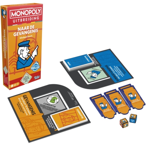 Hasbro Gaming Monopoly Naar De Gevangenis