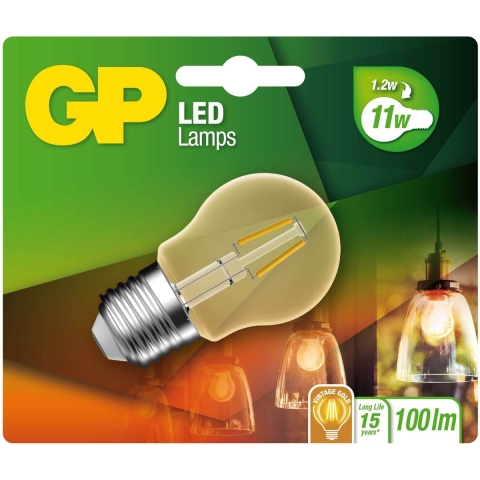 GP Lighting Gp Led Vintage Gd P45 1,2w E27