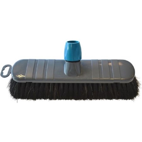 Linea Zaalveger Paardenhaar + Anker 30 cm Wit/Zwart
