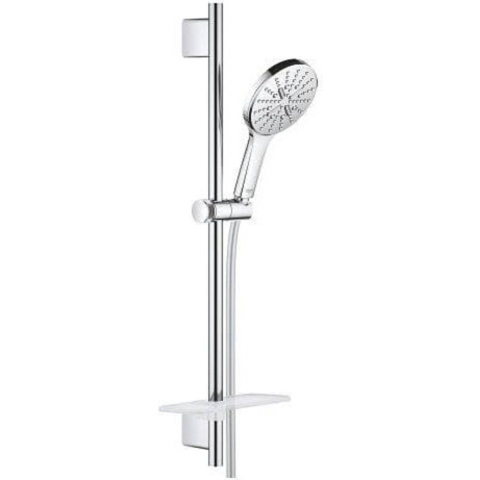 GROHE Rainshower SmartActive 130 Glijstangset - 90 cm - met zeepschaal - chroom - 26548000