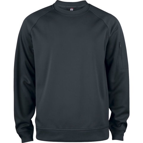 Clique 021010 Basic Active Roundneck - Zwart - XL