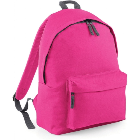 Atlantis BG125J Junior Fashion Backpack - Fuchsia/Graphite-Grey - 28 x 38 x 19 cm