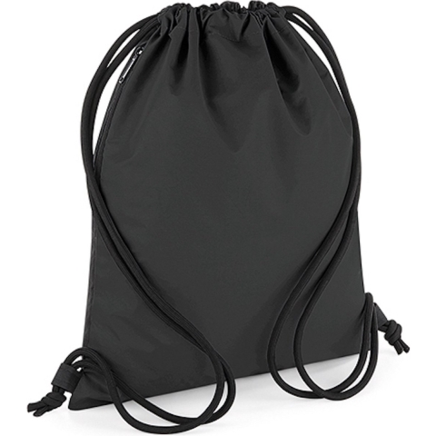 Atlantis BG137 Reflective Gymsac - Black-Reflective - 48 x 40 cm