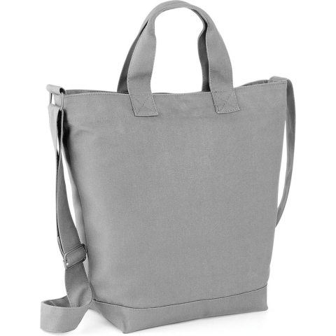 Atlantis BG673 Canvas Day Bag - Light-Grey - 38 x 40 x 14 cm