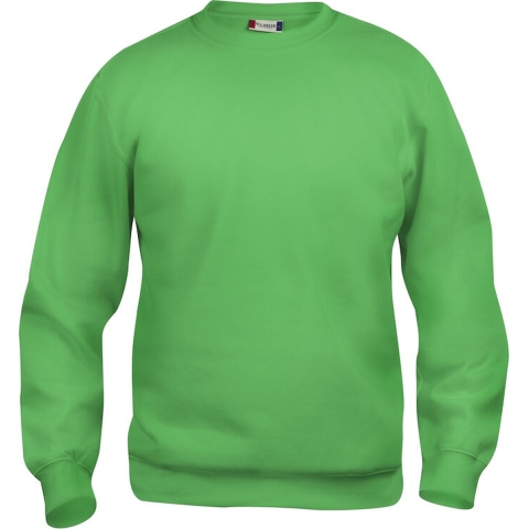 Clique 021030 Basic Roundneck - Appelgroen - XS