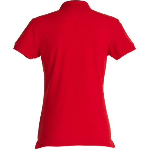 Clique 028231 Basic Polo Ladies - Rood - XL