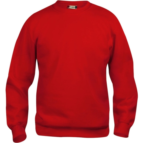 Clique 021020 Basic Roundneck Junior - Rood - 150/160