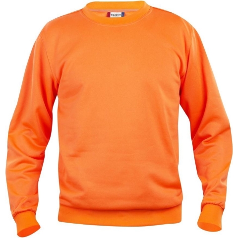 Clique 021030 Basic Roundneck - Signaaloranje - L