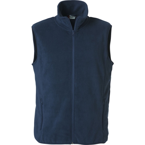 Clique 023902 Basic Polar Fleece Vest - Dark Navy - L