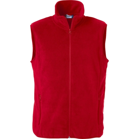 Clique 023902 Basic Polar Fleece Vest - Rood - XS