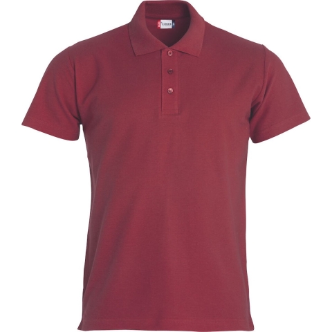Clique 028230 Basic Polo - Bordeaux - M